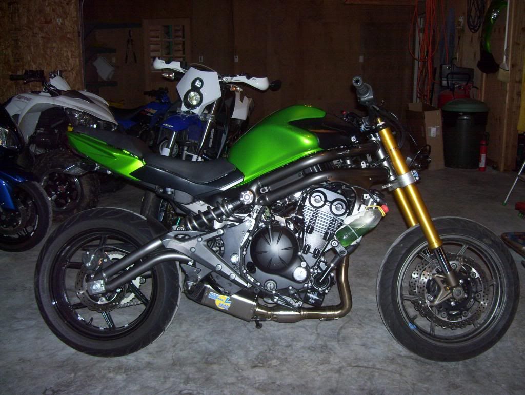 Piggy Winter Project & How TO 2012 Ninja 650 (ER-6N) 636 Front End