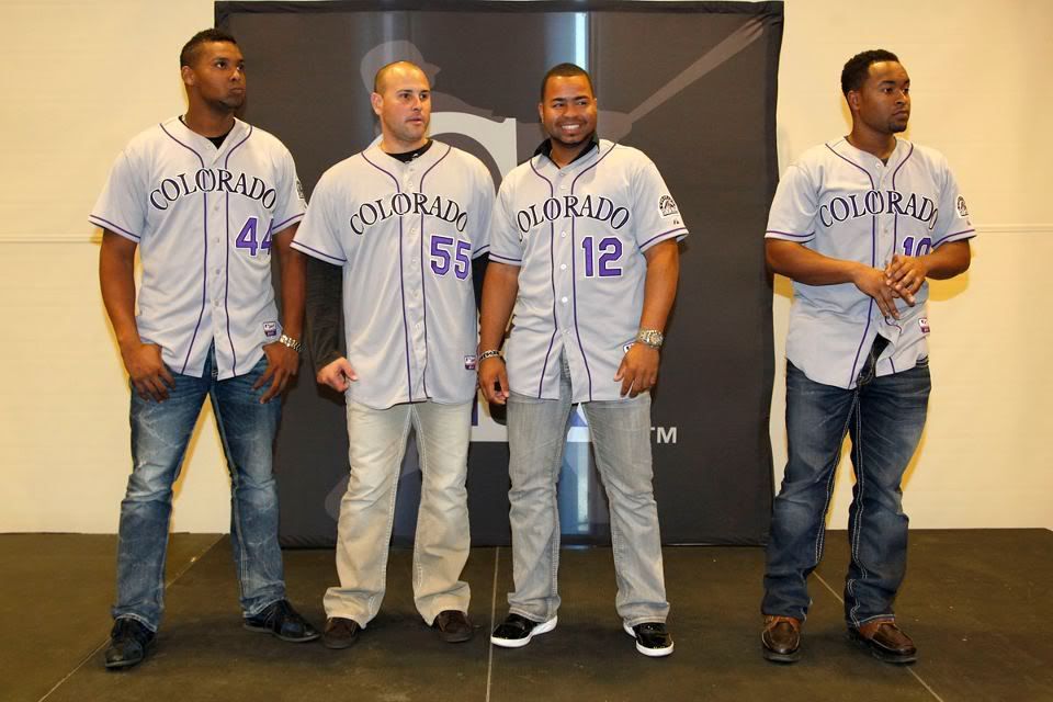 rockies jersey history