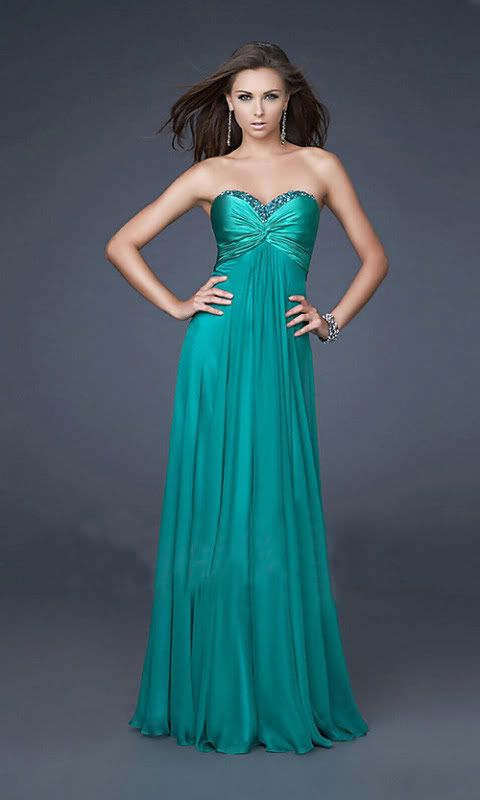 chiffon Bridesmaid gown Party Evening Cocktail Dress Bridal prom ball