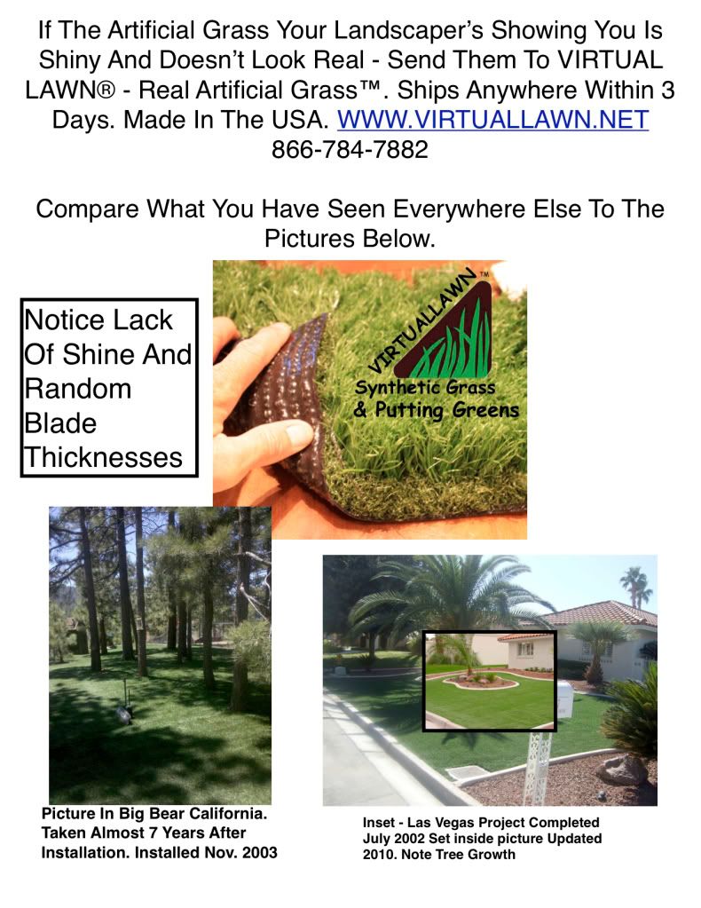 fake grass photo: Real Artificial Grass By VIRTUAL LAWN Artificial Grass LandscapersCL.jpg
