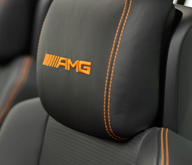 مرسيدس AMG اصدار خاص بالونين برتقالي واسود 63