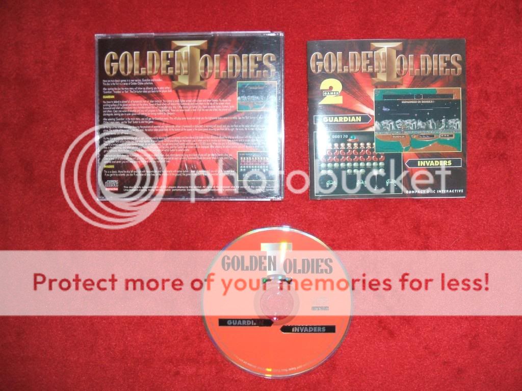 Golden Oldies I 1 Game Philips CD i COMPLETE CDi MINT  