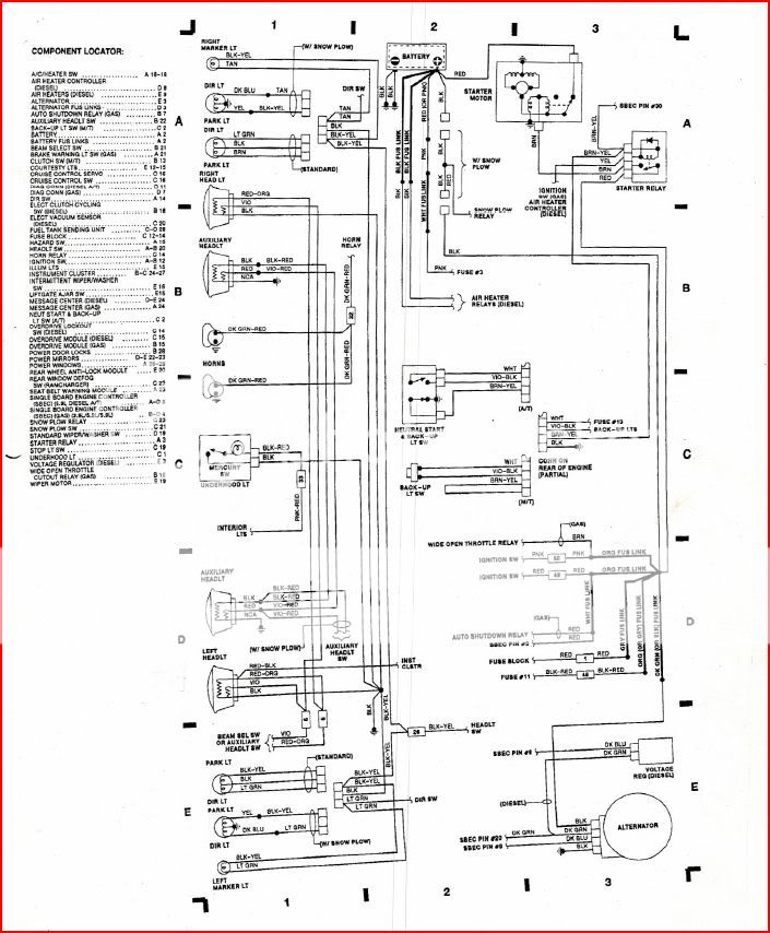 Wiring Diagram Database  2004 Dodge Ram Trailer Wiring Diagram