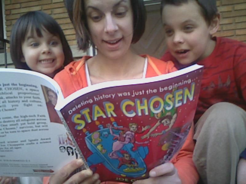 Readers of all ages are blown away by the pure sci-fi space opera-ness of Star Chosen