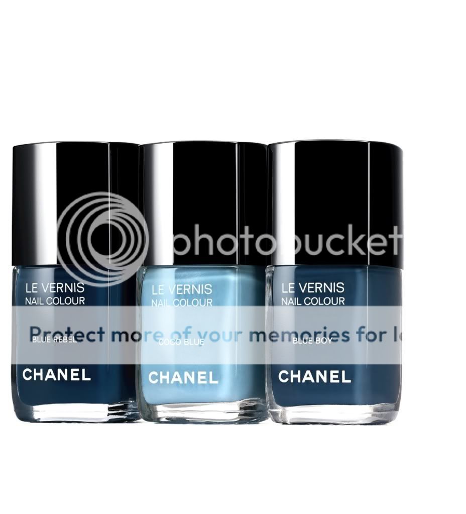 CHANEL COCO BLUE BOY BLUE REBEL NAIL POLISH FALL 2011  