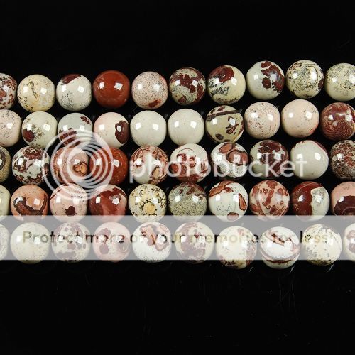 0903 14mm chohua jasper round loose beads  